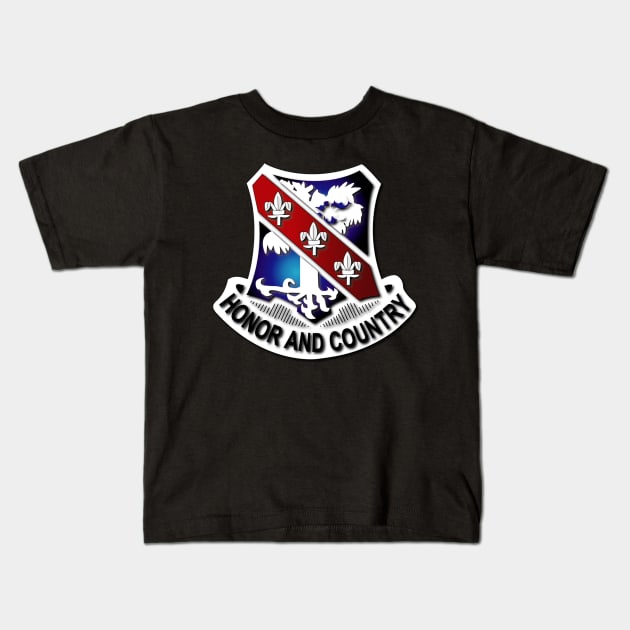 1st Battalion, 327 Infantry (Airmobile Infantry) without TEXT Kids T-Shirt by twix123844